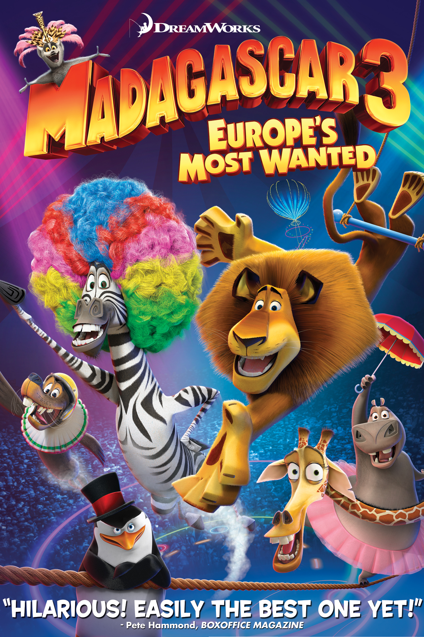 Phim Madagascar 3: Thần Tượng Châu Âu